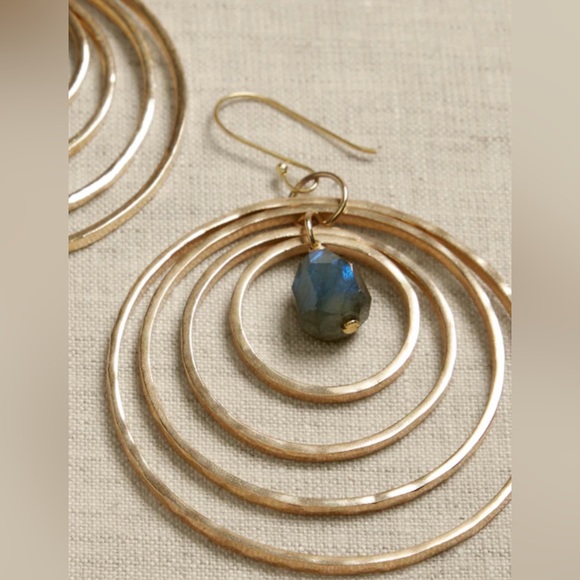 Banana Republic Labradorite solar system earring - Picture 7 of 16